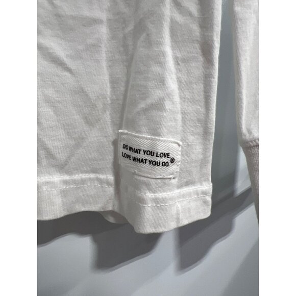 Life Is Good Crusher Tee Size Large Long Sleeve Powder To The People Graphic Tee - Picture 4 of 9